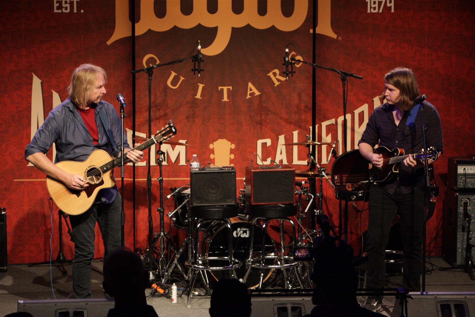 Tim and Myles at Winter NAMM