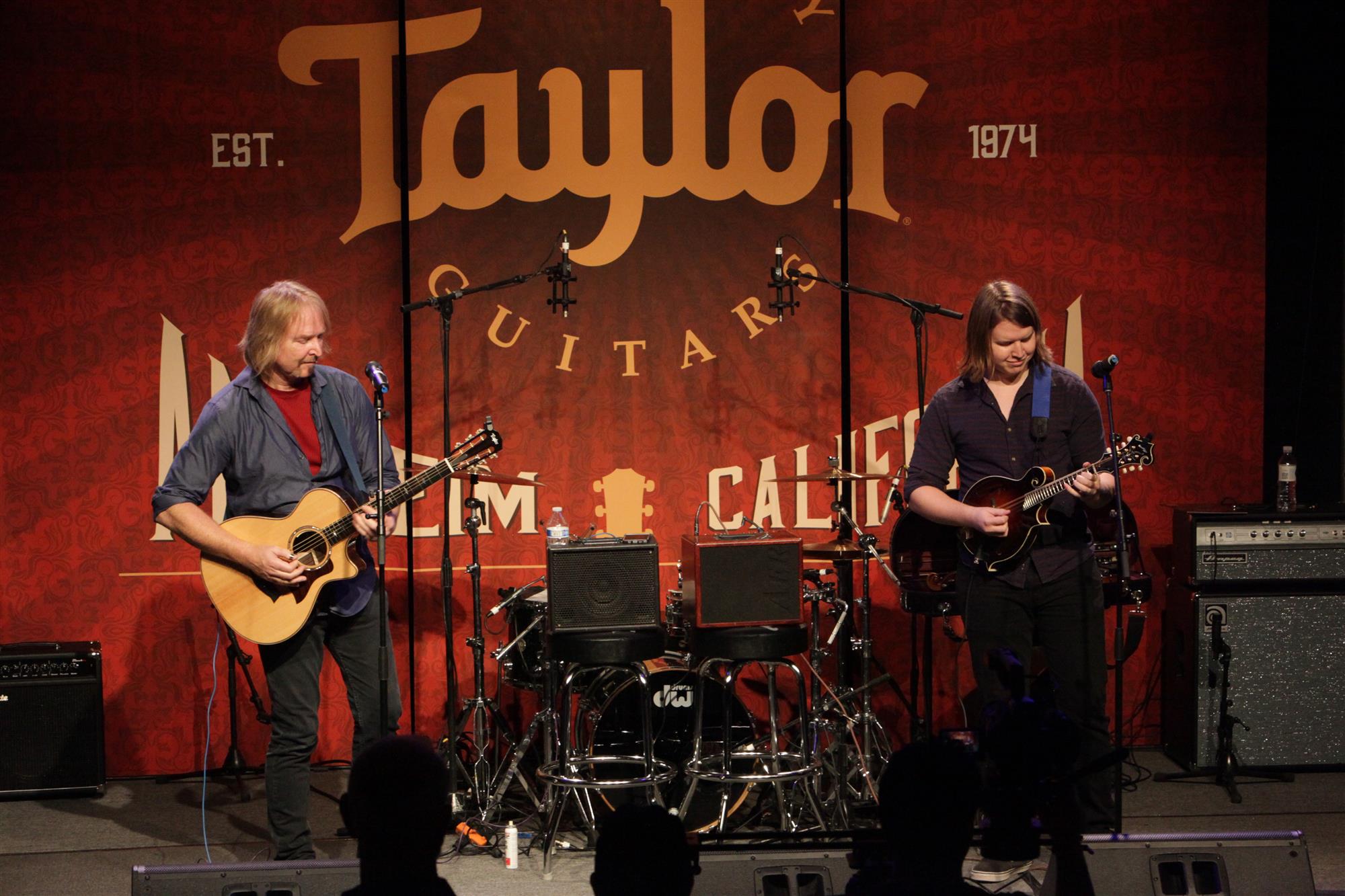 Tim and Myles at Winter NAMM
