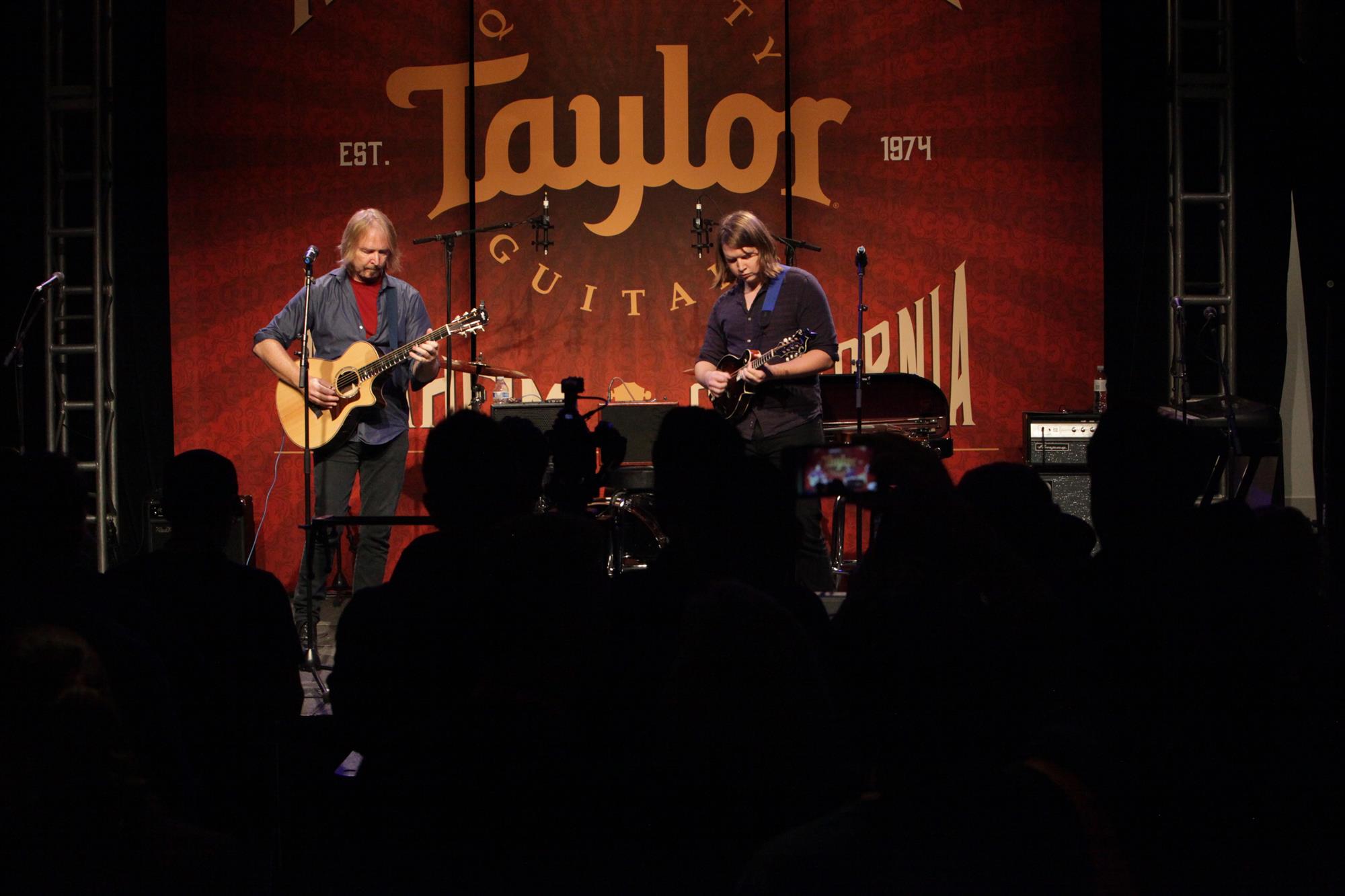 Tim and Myles at Winter NAMM