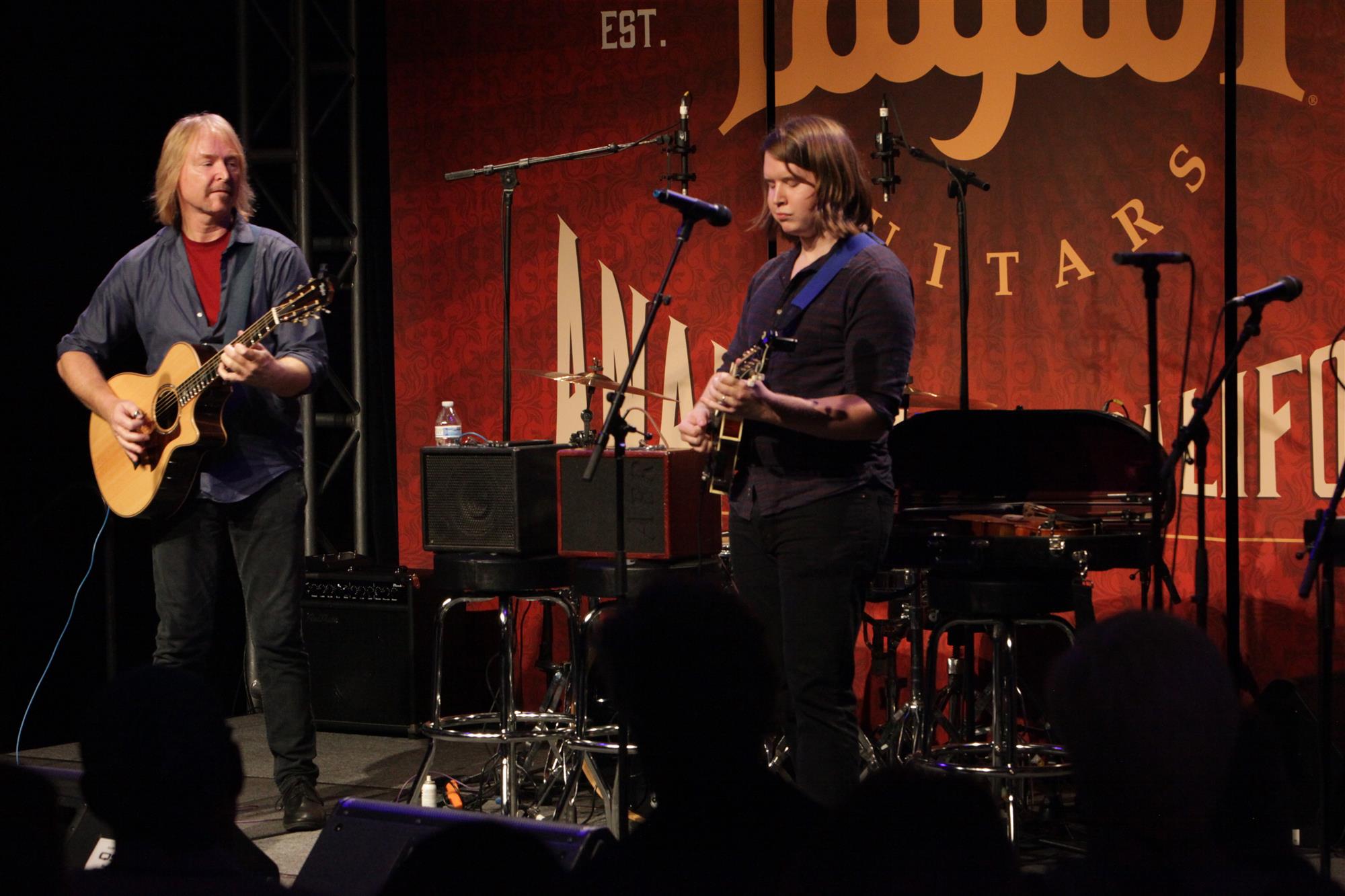 Tim and Myles at Winter NAMM