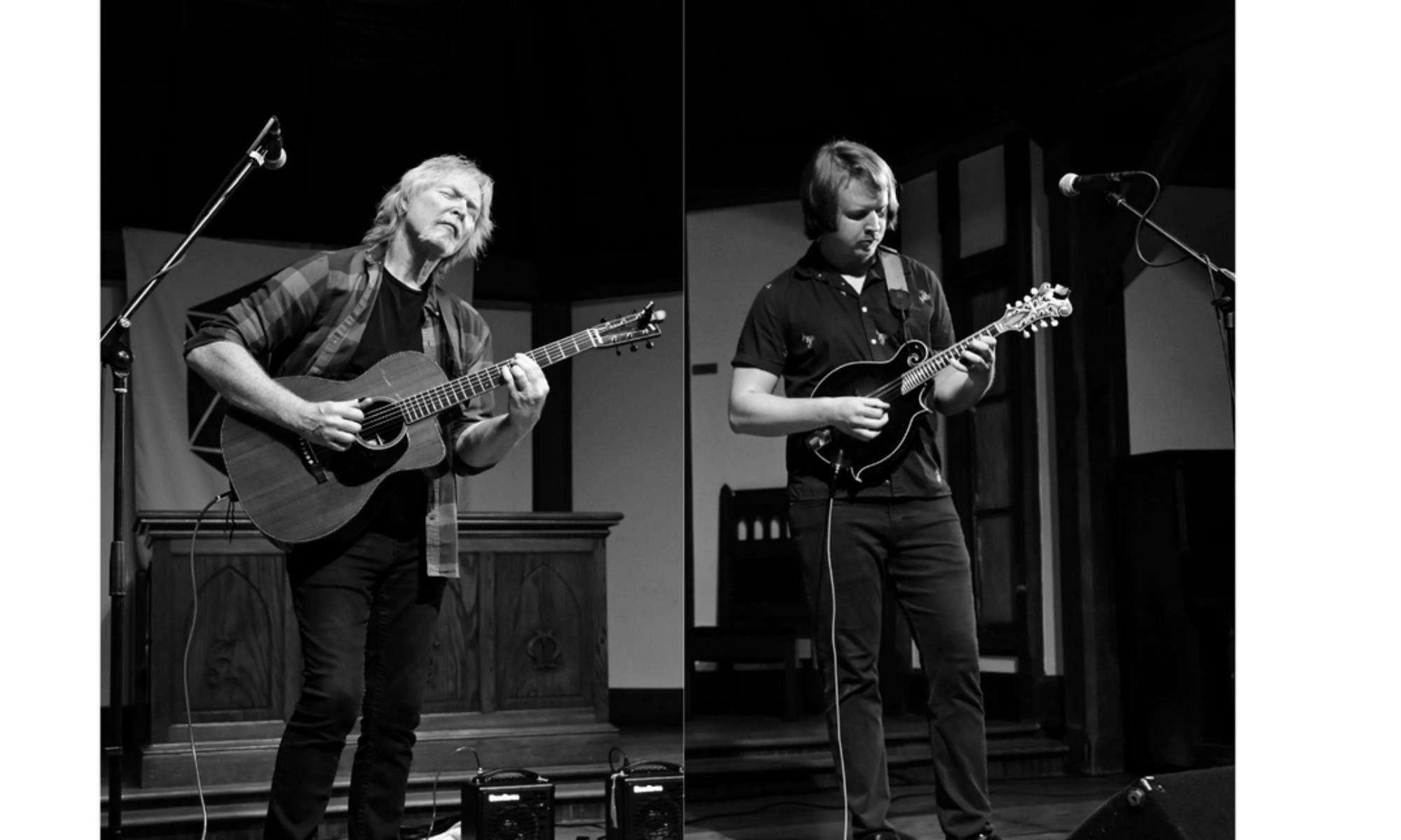 Tim and Myles at Beaches History Museum and Chapel Concert