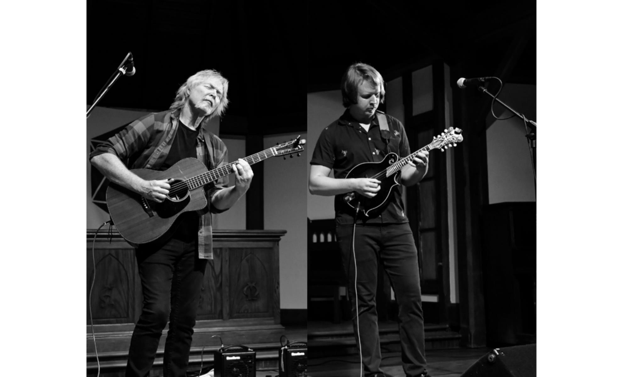 Tim and Myles at Beaches History Museum and Chapel Concert