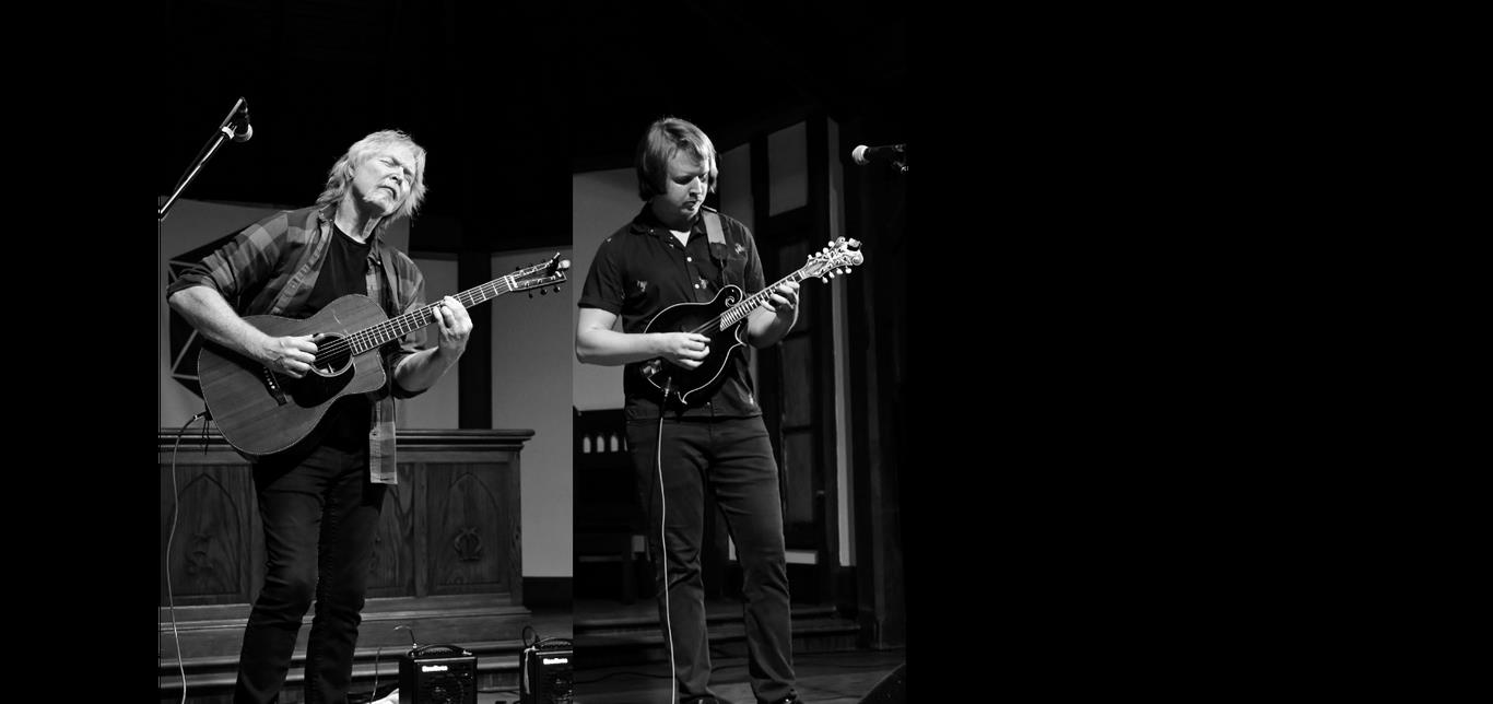Tim and Myles at Beaches History Museum and Chapel Concert